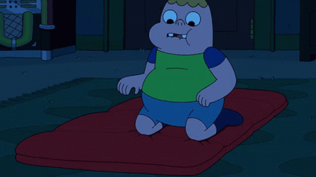 Im Exhausted Clarence TV Series GIF