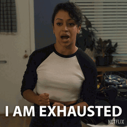 Im Exhausted Liza Koshy GIF