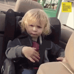 Im Feeling Cool In The Car Seat GIF