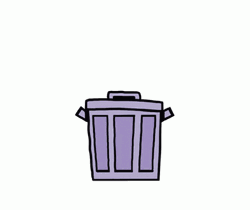 Im Garbage Cute Animation GIF