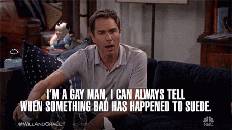 Im Gay I Can Always Tell When Something Bad Has Happened GIF