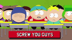 Im Going Home Angry Eric Cartman GIF