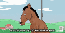 Im Going To Disney World BoJack Horseman GIF