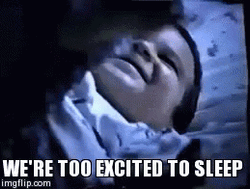 Im Going To Disney World Can't Sleep GIF