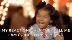 Im Going To Disney World Excited Kid GIF