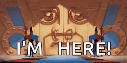 Im Here Fellas GIF