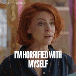 Im Horrified With Myself GIF