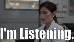 Im Listening Doctor Turning Around GIF