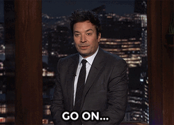 Im Listening Jimmy Fallon Go On GIF