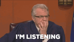 Im Listening Judge Jerry GIF