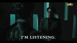 Im Listening Lady Boss Interstellar GIF