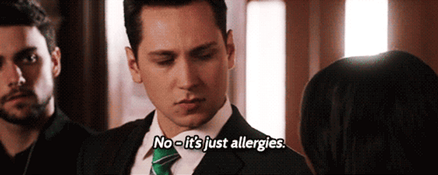 Im Not Crying Youre Crying It's Just Allergies GIF