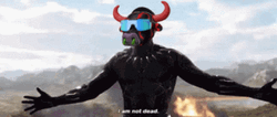 Im Not Dead Yet Black Panther Face Swap GIF