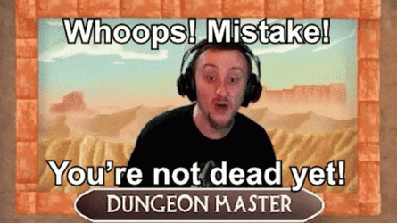 Im Not Dead Yet Forgeoflore Gamer GIF