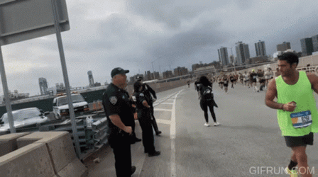 Im Not Dead Yet Old Man Marathon Run GIF