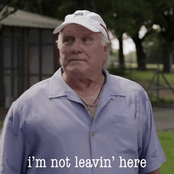 Im Not Leaving Terry Bradshaw GIF