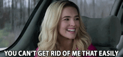 Im Not Leaving Zoey Deutch Zombieland GIF