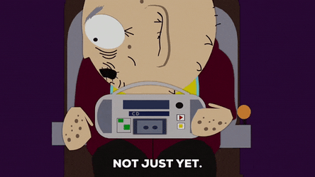 Im Not Ready Grandpa Marsh South Park GIF