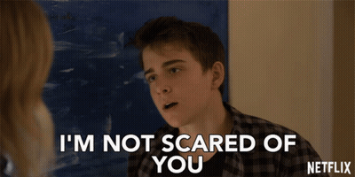 Im Not Scared Of You Charlie Harding GIF