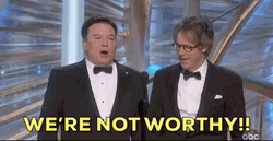 Im Not Worthy Dana Carvey Mike Myers GIF