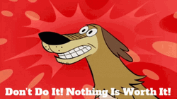 Im Not Worthy Dukey Dog Johnny Test GIF