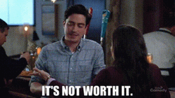 Im Not Worthy Jonah Simms Superstore GIF