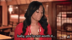 Im Not Worthy Mimi Faust GIF