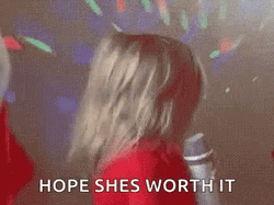 Im Not Worthy Sassy Kid Hair Flip GIF