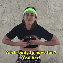 Im Ready To Party Beth May GIF