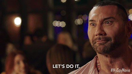 Im Ready To Party Dave Batista GIF