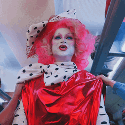 Im Ready To Party Drag Queen Outfit Reveal GIF