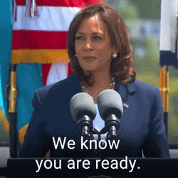 Im Ready To Party Kamala Harris GIF
