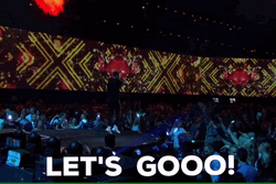 Im Ready To Party Rock Concert GIF