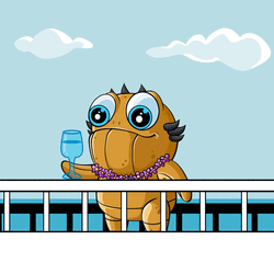 Im Rich Love Monster Animation GIF