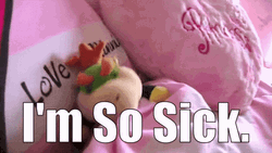 Im Sick Sml Bowser On Bed GIF