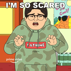 Im So Scared Fairfax Benny GIF
