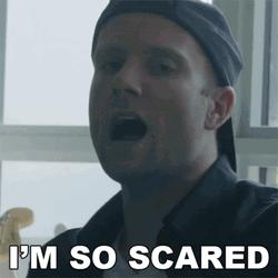 Im So Scared Patrick Carleton GIF
