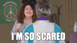 Im So Scared Rachael Kay Albers GIF