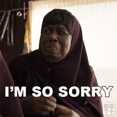 Im So Sorry Marva GIF