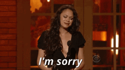 Im Sorry Karen Olivo Crying GIF