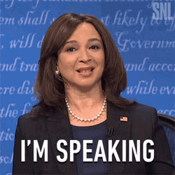 Im Speaking Beautiful Eye Kamala Harris GIF