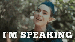 Im Speaking Laughing Woman GIF