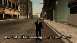Im Speaking To You My Lawyer Here GIF
