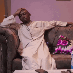 Im Tired Bald Guy Sleeping On Couch GIF