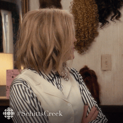 Im Waiting Catherine O'Hara Schitts Creek GIF