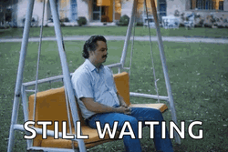 Im Waiting Sad Lonesome Bearded Guy GIF