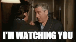 Im Watching You Robert De Niro The Fockers GIF