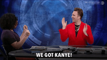 Im With Her Kanye By Jordan Klepper GIF