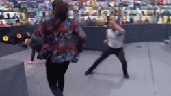 Immediate Curb Stomp Of Seth Rollins GIF