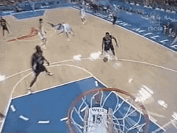 Impactful Poster Dunk GIF